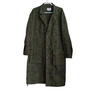 Mode of One Camo Lightweight Button Coat Streetwear Gorpcore Military Style L